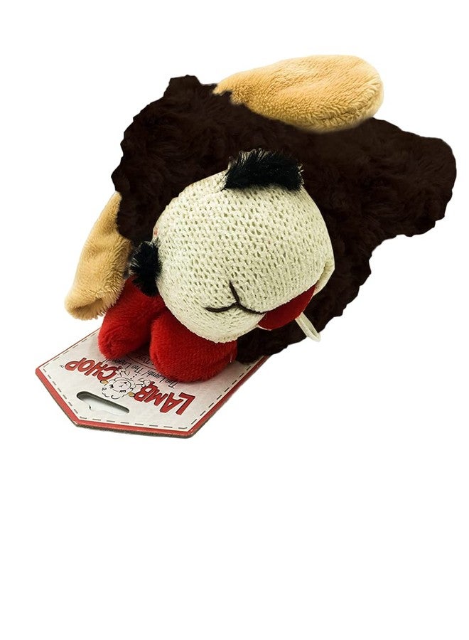 Multipet X-Small Mini Lamb Chop Black 6" | Small Lamb Chop Dog Toy | 6 Inch Small Dog Toy Lamb Chop Squeaker Toy | Officially Licensed (Black, 6") - Image 3